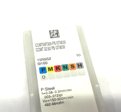 NEW TUNGALOY CCMT09T308-PS GT9530 RHOMBIC TURNING INDEXABLE INSERT