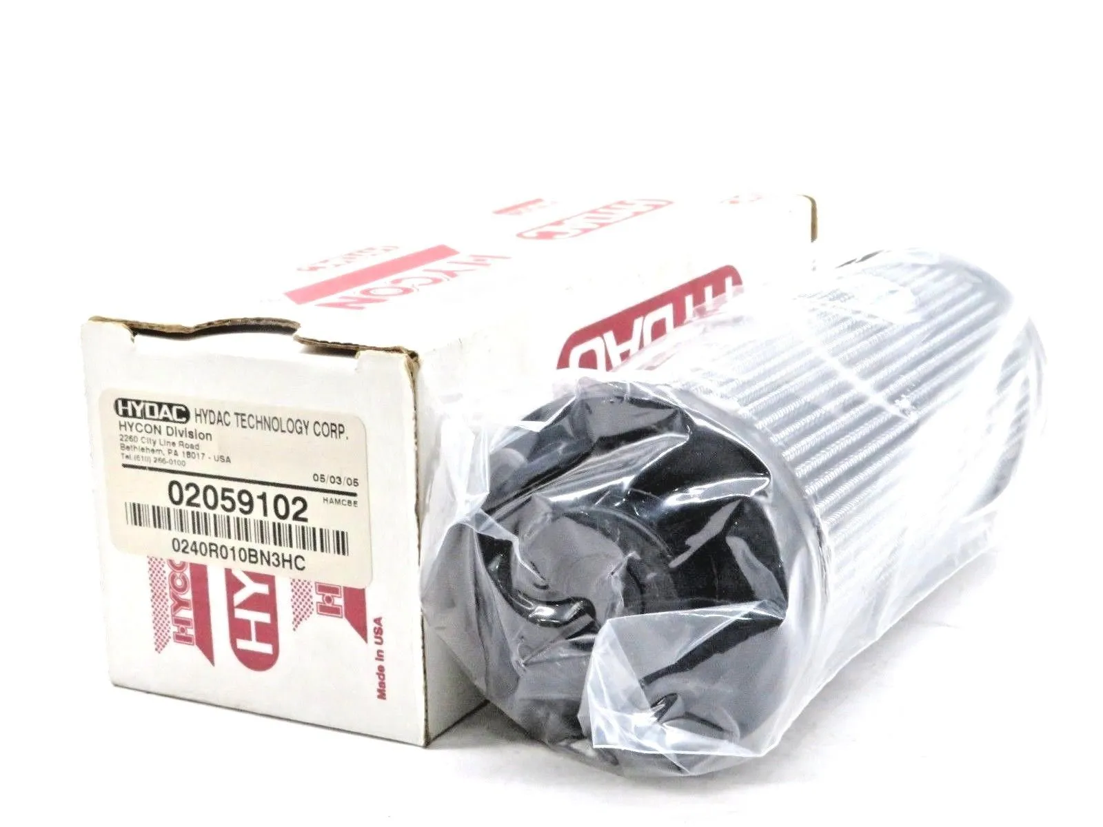 NEW HYDAC 0240R010BN3HC HYDRAULIC FILTER LOW PRESSURE BETAMICRON 250PSID