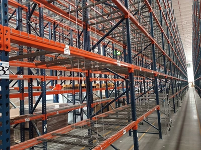 Storage equipment (Racks; forklift, plant general equipment)
