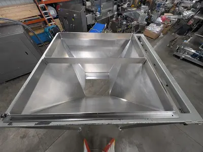 Stainless Steel Slide Gate Dough Chunker