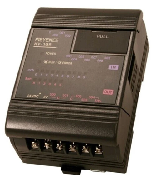Keyence KV-16R Super-Small Programmable Logic Controller With Built-In Display [New]