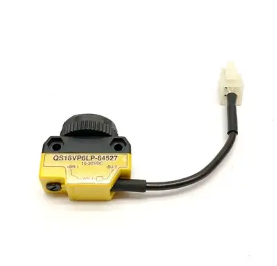 QS18VP6LP-64527, 64527 | Banner QS18VP6LP-64527 Retroreflective Sensor 10-30VDC 4" 4-Pin PGTL Molex 64527 - Used