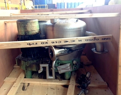 Westfalia SC 35-03-177 Hydrostop separator, 316SS.