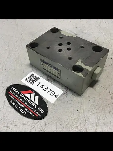 Used YUKEN SF-1110-10 Valves/Fittings Michigan US | Ideal Machinery #694709