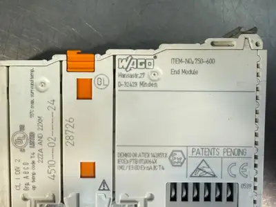Wago 750-600 End Module D-32423 Minden (3.1.1)