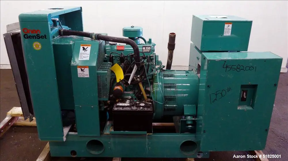 Used CUMMINS/ONAN 35SJB Diesel Generators Illinois US | Aaron Equipment #85022