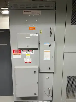 LV Double-Ended Unit Substation - 2 x 2000/3000kVA, 13.8kV Transformers w/ 600V MAGNUM DS Switchgear