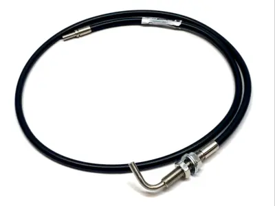 USED ALLEN‑BRADLEY GLASS FIBER OPTIC CABLE TRANSMITTED BEAM 36" SER A