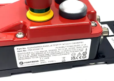 New | in-Stock Fortress Interlocks EI2A6SKR62LR461L0EGWRNT05212D8D8MPB1 Relays & Switches Michigan US | Maverick Industrial Sales #1391802