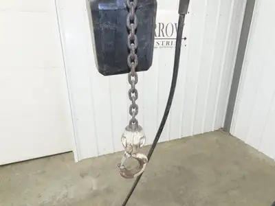 Coffing JLC 1/2 Ton 1000lbs Electric Chain Hoist 16 FPM 16' Lift 230/460V 3PH