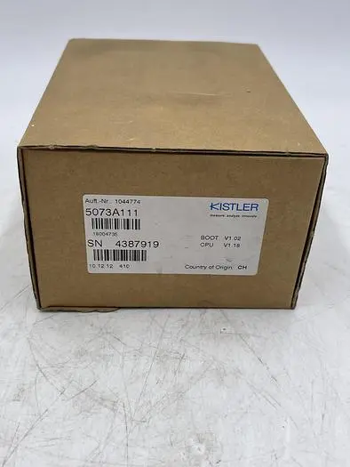 New | in-Stock KISTLER KISTLER 5073A111 Misc Electrical & Power Parts | ND Industrial Surplus #1214647