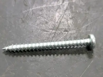 No. 10 x 2" Square Pan Head Screws Zinc Steel (Box of 195)