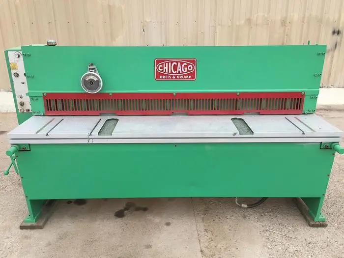 Used CHICAGO D&K UA 6135 Sheet Metal Shears Arizona US | PETERSON MACHINERY SALES #441898