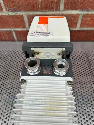 USED ADIXEN UNKNOWN MODEL ROTARY VANE VACUUM PUMP 220/240V