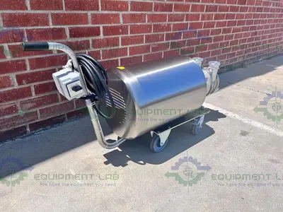 NEW GEA GEA HILGE SIPLA 52.1 SELF-PRIMING HYGIENIC CENTRIFUGAL PUMP 140 GPM 15HP MOTOR