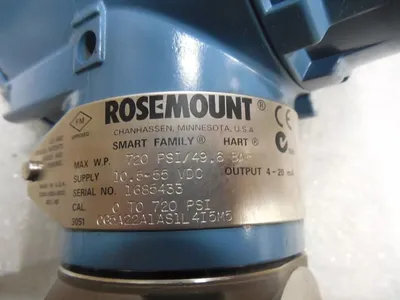 Rosemount Emerson 3051CG*4800966 Pressure Transmitter w/ Remote Seal 434290 New NIB