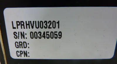USED MTS LPRHVU03201
