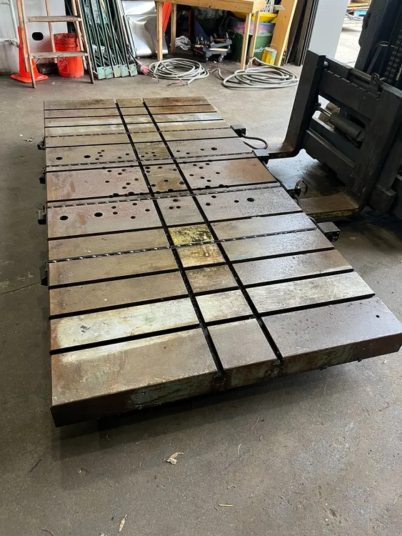 Used BOLSTER PLATE 96" x 48" x 5" Bolster Plates Michigan US | Universal Press & Machinery (UPM) #910139