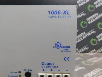 Allen Bradley 1606-XL480EP Power Supply Ser. A 24-28V / 20A Output Used