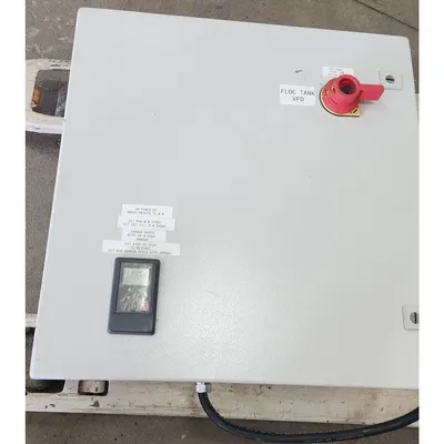 Used 90 Gallon Stainless Steel Vertical Mix Tank