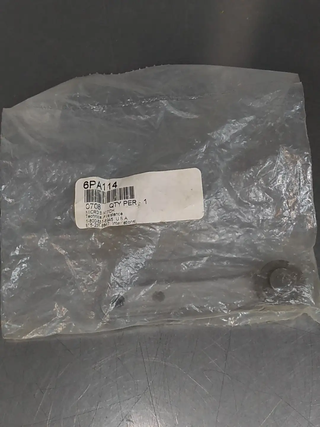 Honeywell 6PA114 Limit Switch Loc4D33