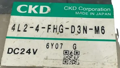 NEW CKD 4L2-4-FHG-D3N-M6 SOLENOID VALVE 4L24FHGD3NM6
