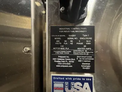 Used POLYPACK CF-16-24-32CVHL Shrink Wrappers Texas US | South Texas Machinery #1278403