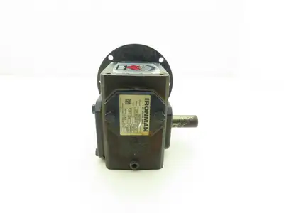 Grove Gear GR-BMQ-818-10-L-56 Ironman Worm Gearbox 10:1 Reducer 175rpm LH 56C