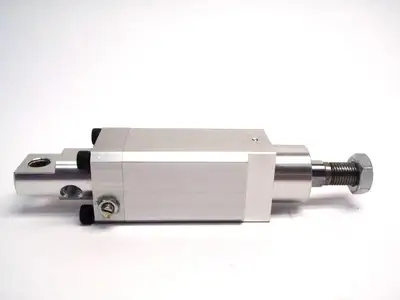USED PARKER KURODA CYLINDER 1/2" SCREW 1"X3/4" BAR 1/4" HOLE
