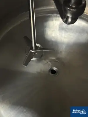 USED Precision 500 Liter Precision Stainless Reactor, 316 S/S, 45/100#