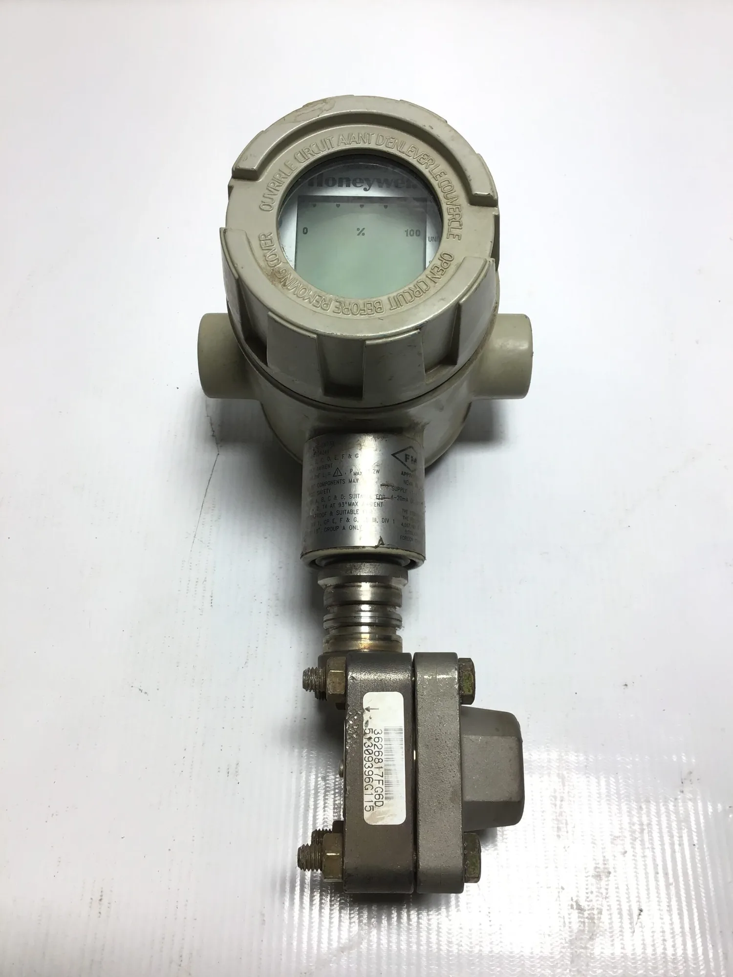 Honeywell STG170R-C20-B07P Smart Pressure Transmitter Press Rating 3000 PSI