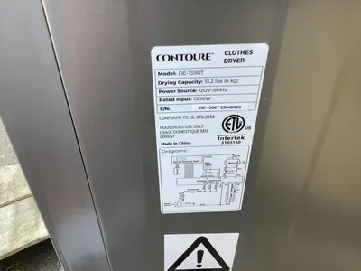 Used CONTOURE DE-1350T Residential Appliances Michigan US | Miedema Asset Management Group #1312863