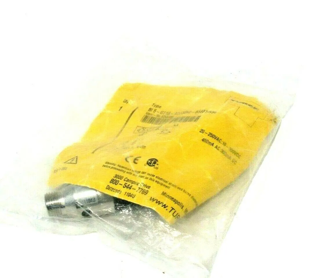 NEW TURCK BI 5 GT18-ADZ30X2-B3331/S34 SENSOR 4255400 BI5GT18ADZ30X2B3331S34