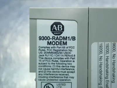Used ALLEN BRADLEY 9300RADKIT Modems Ohio US | HGR 24 #802230