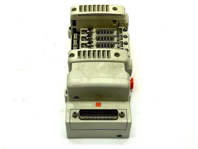 VV5QC11-05N3FD0-S | SMC  Pneumatic Manifold Base w/ D-Sub Connector - Used