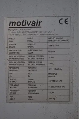 USED 2006 MOTIVAIR MPC-FC-5000-DP