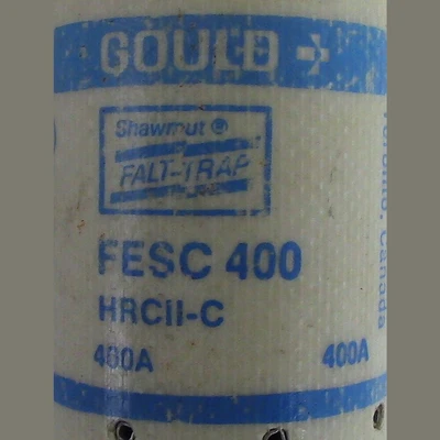 Gould Type FESC 400 Amp Fuse
