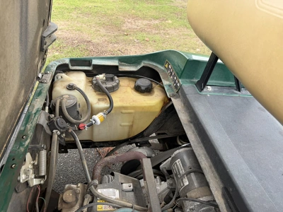 (1) 2017 E-Z-Go golf cart with a Kawasaki gas engine, model 625111G01, does not include Club canopy,...