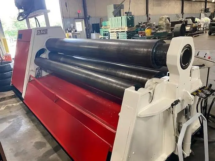 Used 2006 DAVI MCB 2527 Plate Bending Rolls including Pinch Arkansas US | SMF MACHINE TOOLS #300148