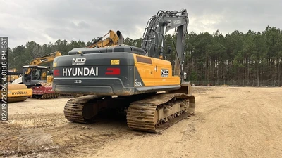 Used 2025 HYUNDAI HX350AL Crawler Excavators North Carolina US | National Equipment Dealers #1422280