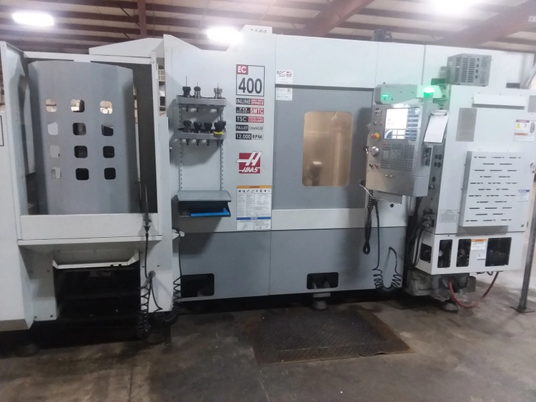 Used 2006 HAAS EC-400PP-1DEG Horizontal Machining Centers | Two Spade Machinery LLC #507689