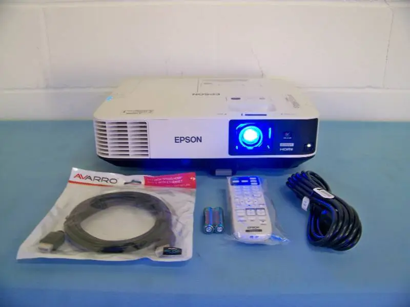 Epson PowerLite 2155W Home Theater Widescreen Full HD 3LCD 5000-Lumen Projector / Projection System