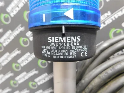 Siemens 8WD4408-0AA Modular Light Tower with 10-Pin Connector Used