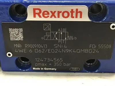 USED REXROTH 4WE 6 D62/EG24N9K4QMBG24