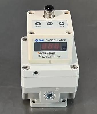SMC ITV3050-04N4CL Pneumatic Pressure Regulator. 6E-8