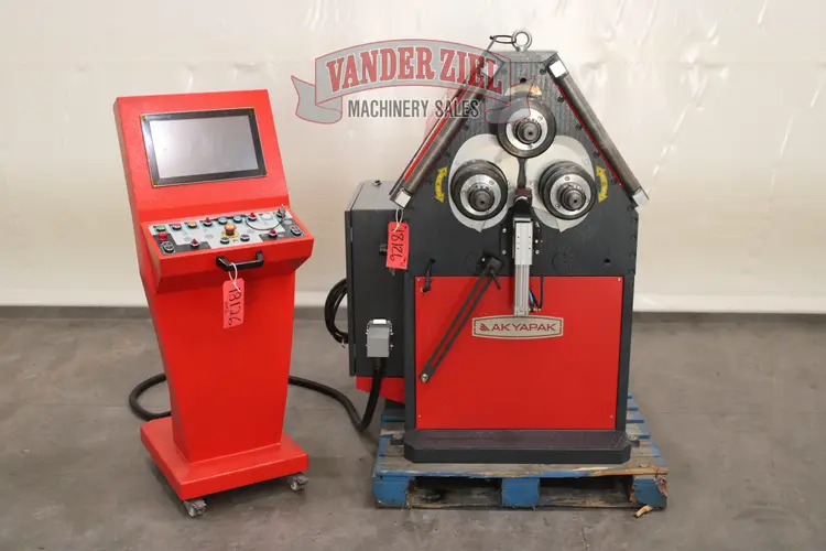 Used AKYAPAK APK 61 Angle Bending Rolls Michigan US | Vander Ziel Machinery Sales #1493518