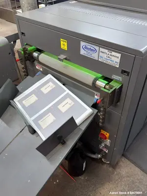 Used Tec Lighting TRUVF-21D UV Coater | High-Speed Sheet Coating System