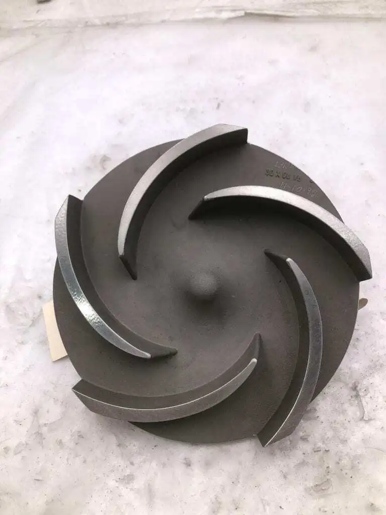 Ingersoll Dresser 60939915 8-1/2″ 316 Stainless Steel 5 Vane Pump Impeller