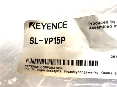 New | in-Stock KEYENCE Safety Light Curtain Cable, 15m PNP Light Curtains & Grids Michigan US | Maverick Industrial Sales #1414199