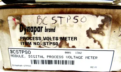 NEW DYNAPAR BC STPS0 MODULE, DIGITAL PROCESS VOLTAGE METER